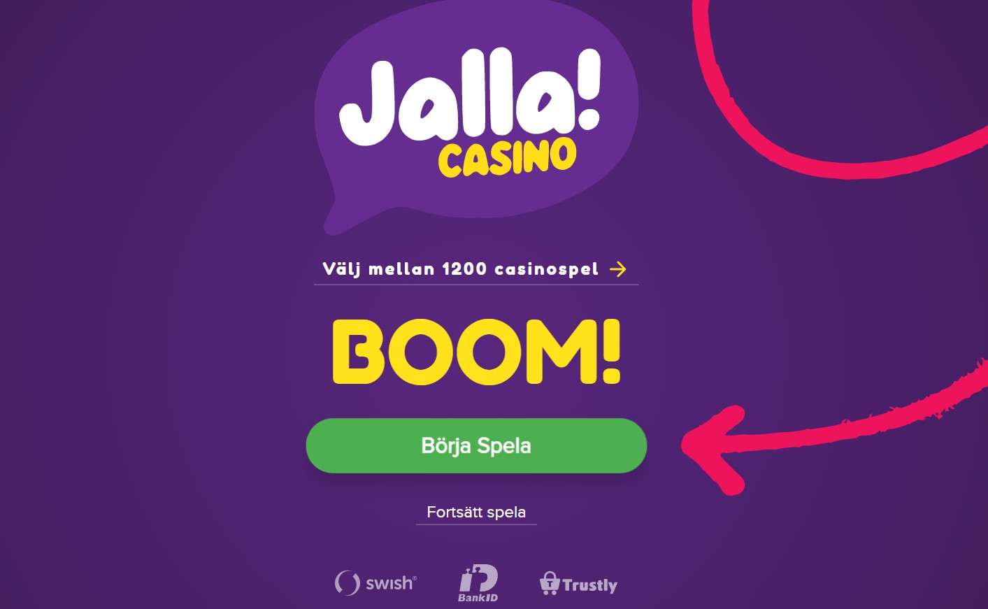 Jalla Casino screenshot